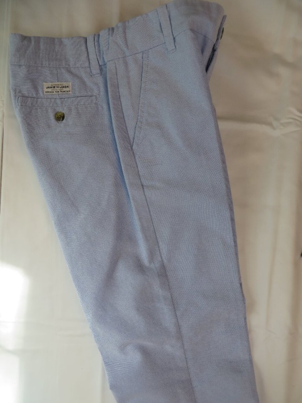 Size 8 Boys Janie and Jack Pants | Light Blue